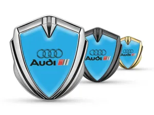 Audi Car Brand Badges Max Design Sturdy Metal Brand